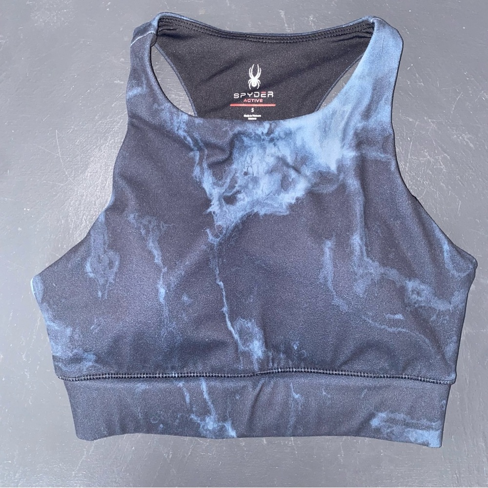 Spyder Women's Marble Effect Sports Bra